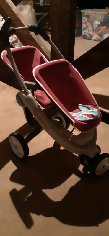 quinny twin dolls pram